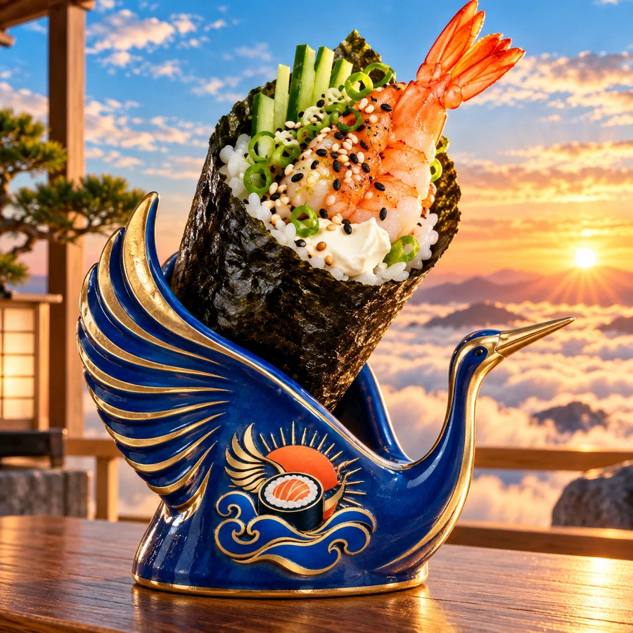 Temaki Ebi Voo Azul